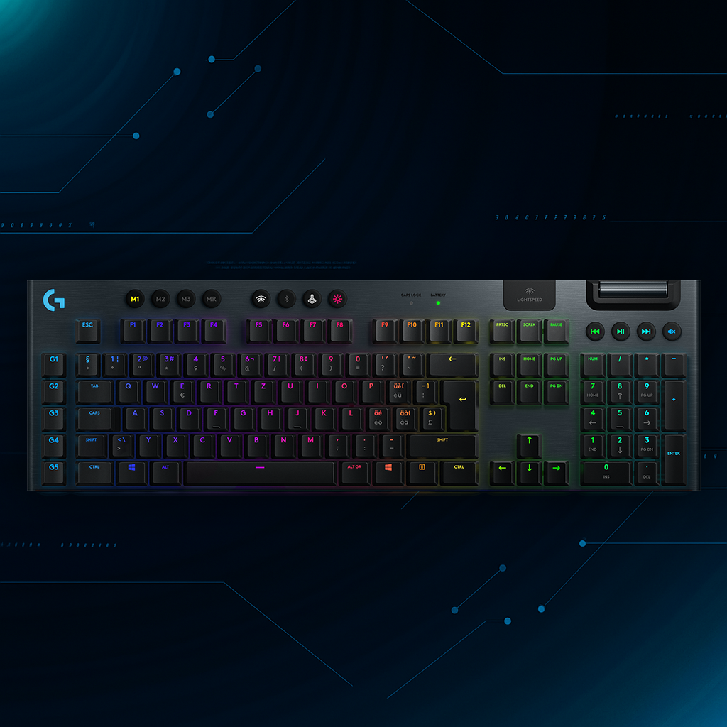 Logitech G913 LIGHTSPEED Wireless RGB Mechanical Keyboard